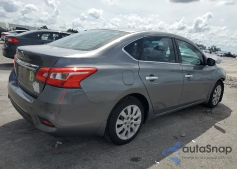 2017 Nissan Sentra S из США, поврежденный, VIN 3N1AB7AP7HY302392